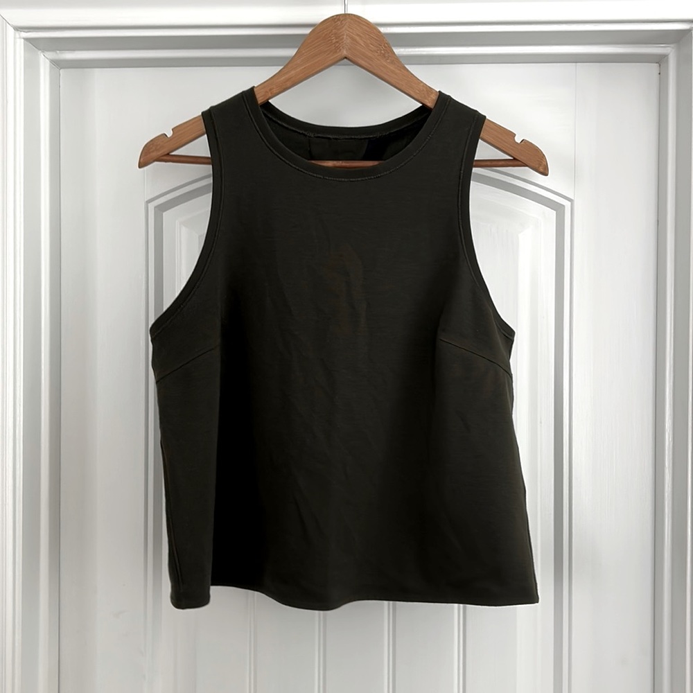 Lululemon Dark Olive Green Tank Top